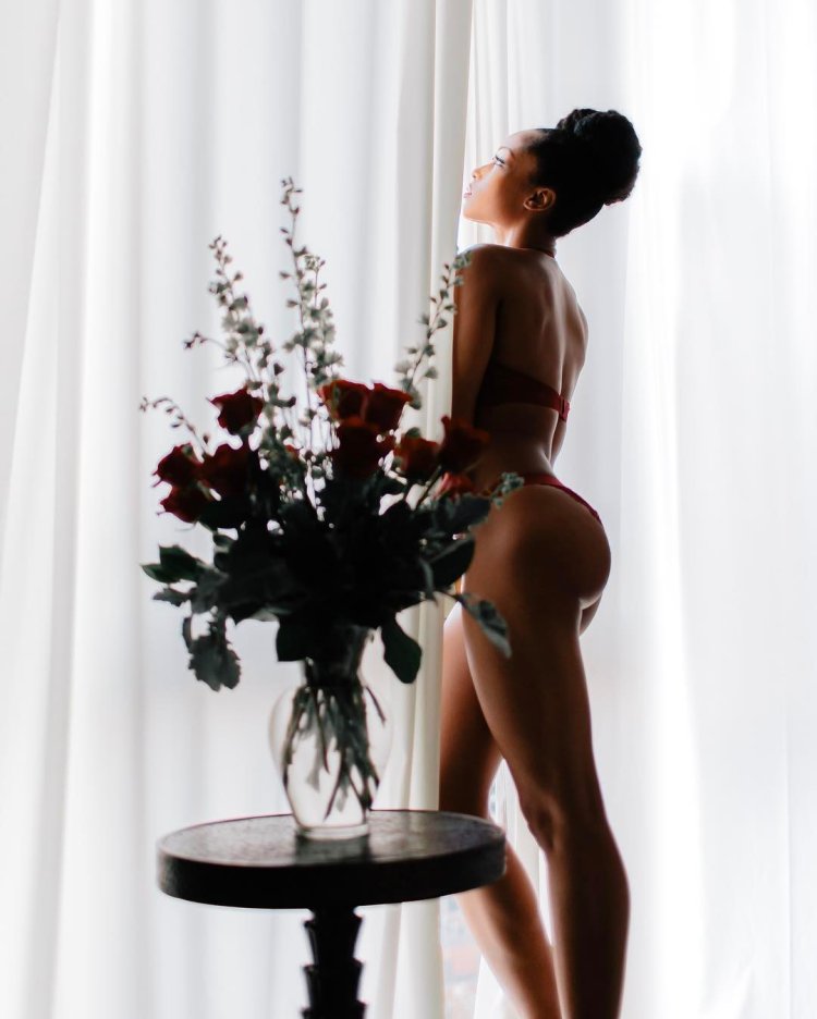 Ebony lesbian mother seduces sons girlfriend