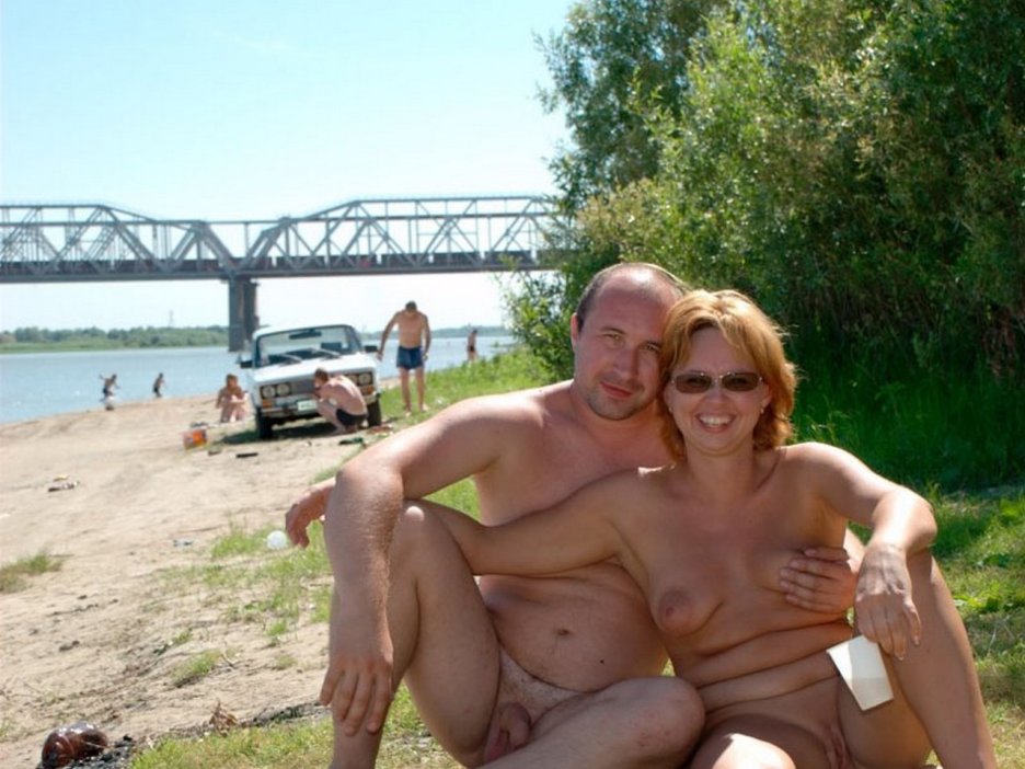 Групповая ебля на природе