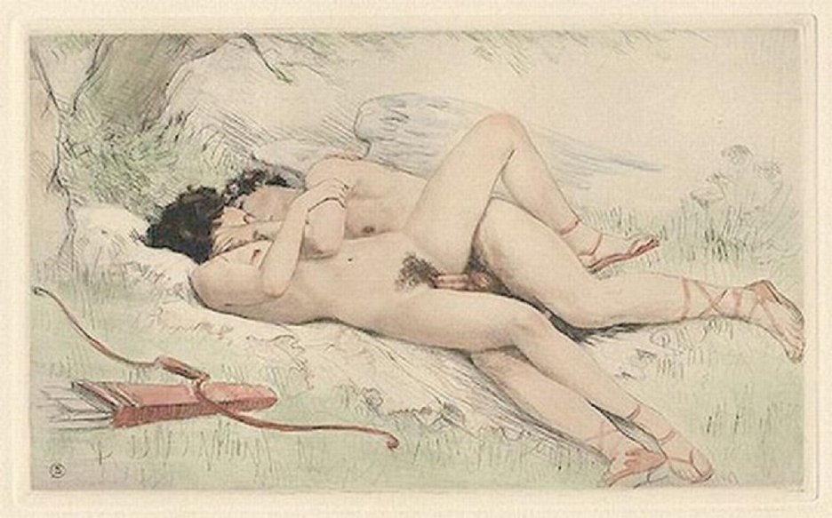 Шери Эруар эротические рисунки ретро