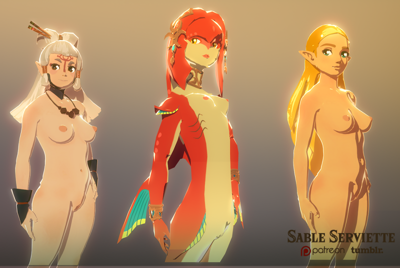 The Legend of Zelda Breath of the Wild хентай Mipha