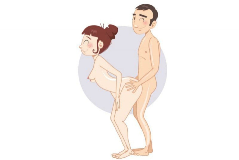 Позиция камасутры стоя