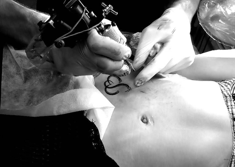 Gangbang public_Tattoo