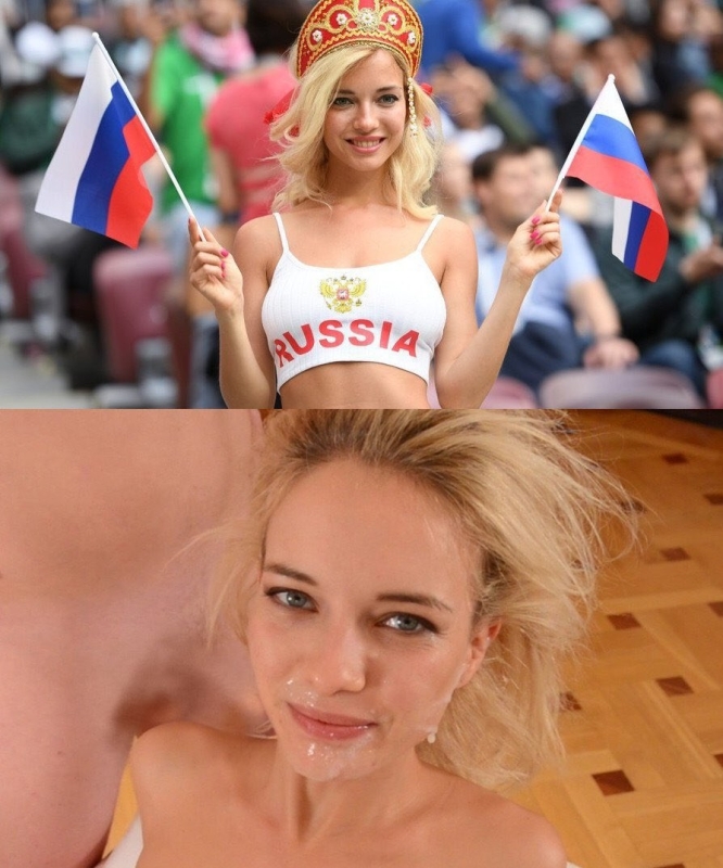 Русская болельщица на ЧМ 2018 Наталья Немчинова