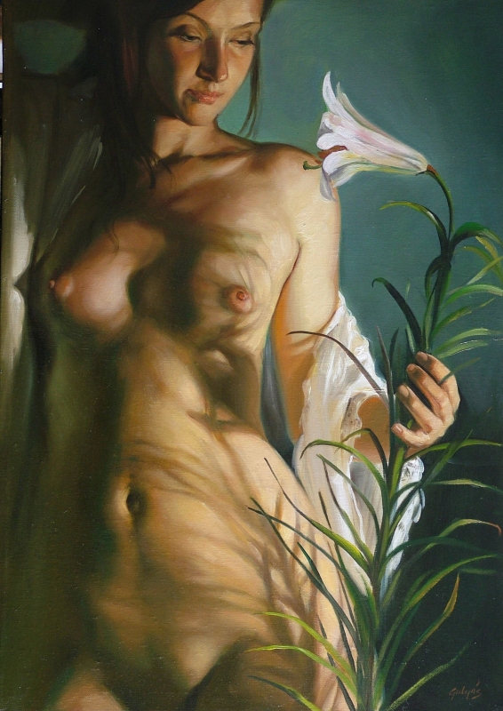Художник Gulyas Венгрия nude